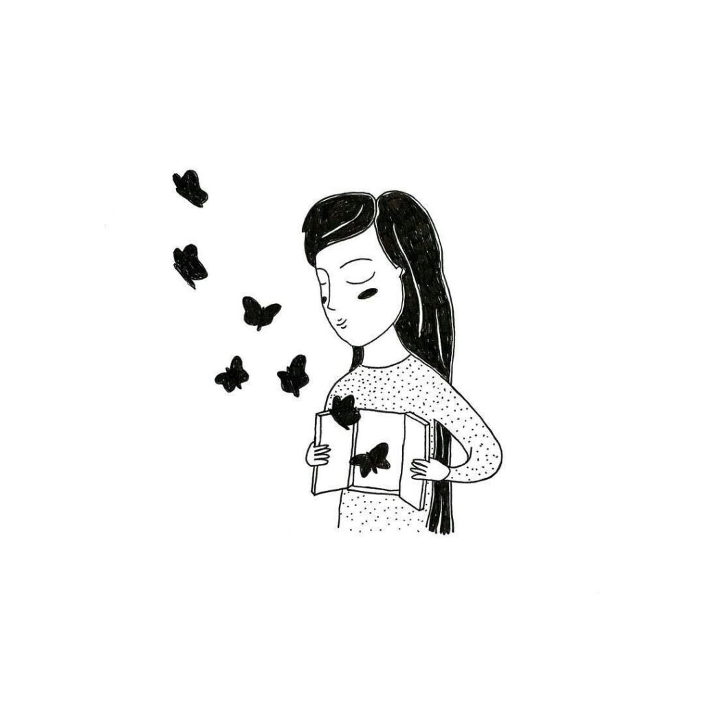 Чёрные рисунки для срисовки