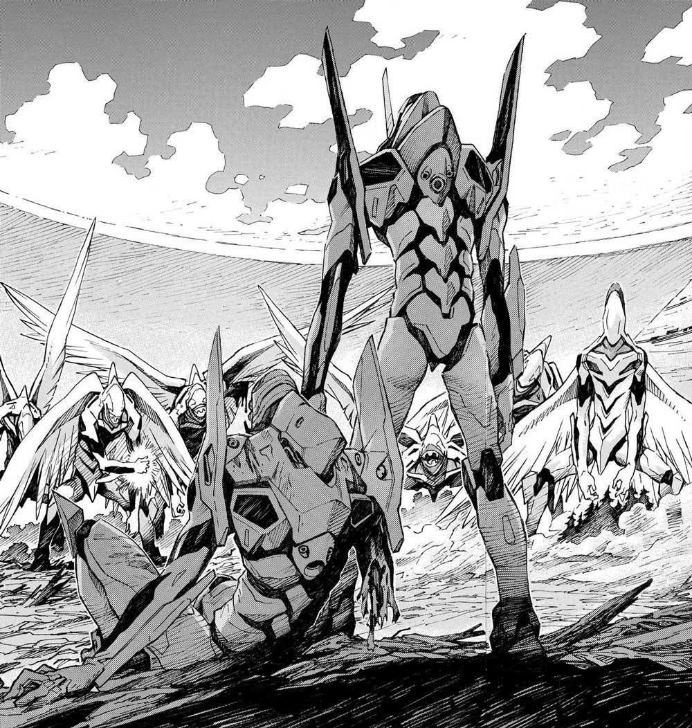 Евангелион взрыв горы