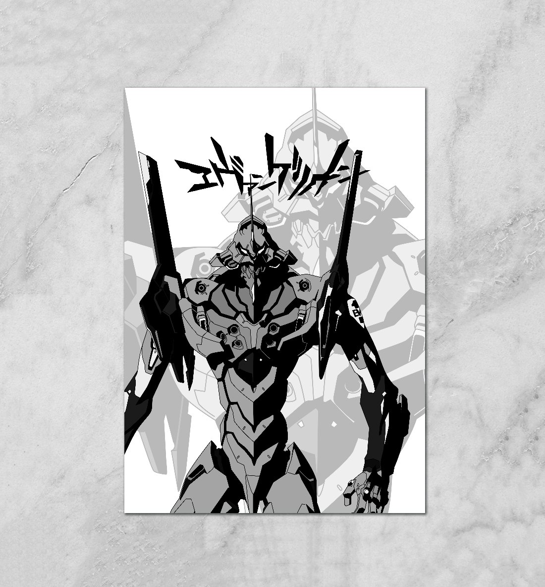 Евангелион мех белый