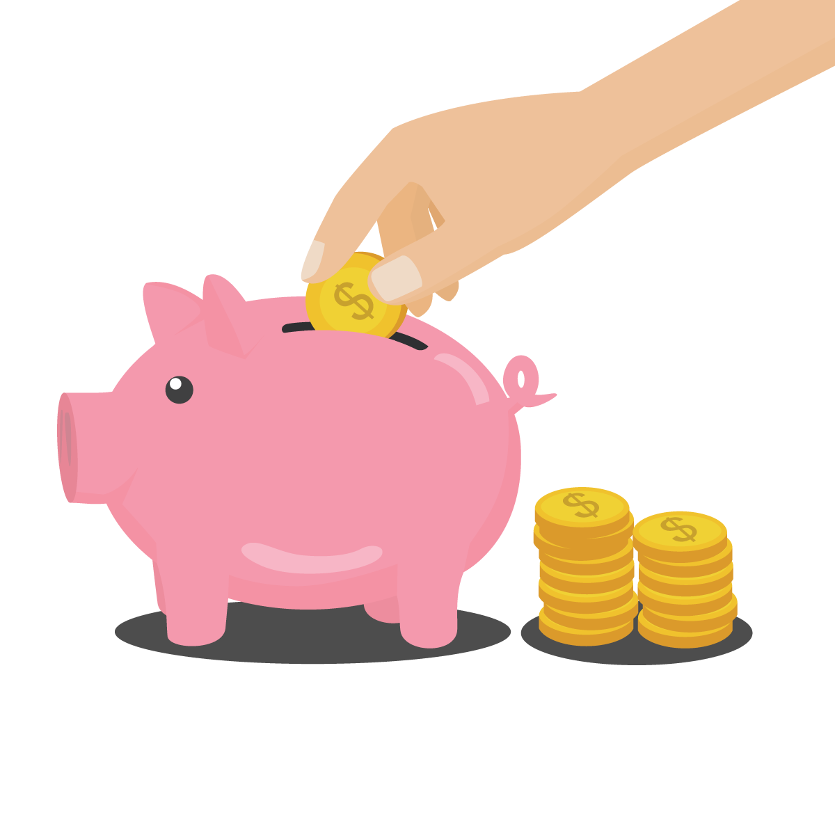 Копилка для денег свинья