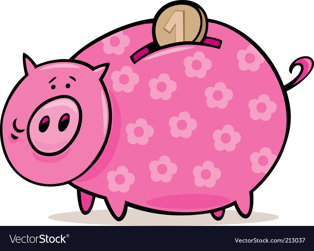 Копилка вектор