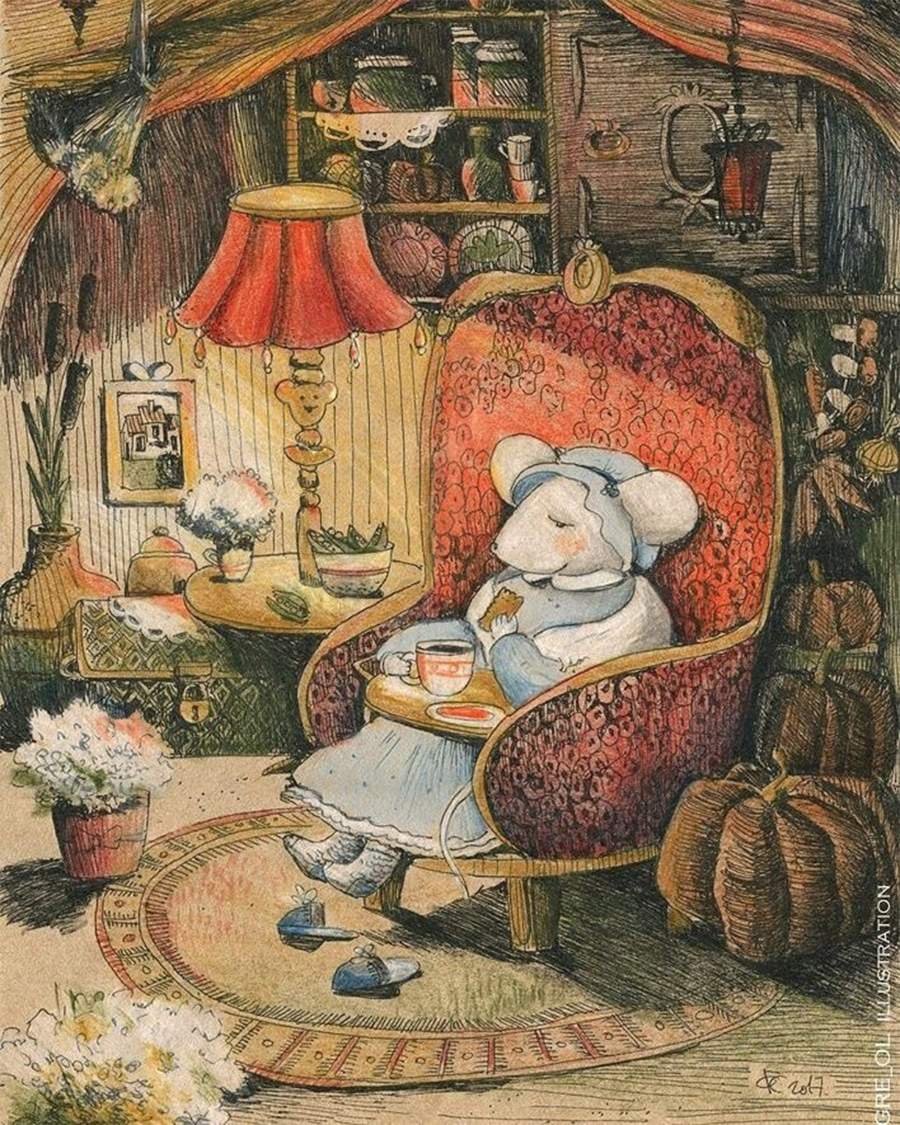 Иллюстратор Диана Лапшина