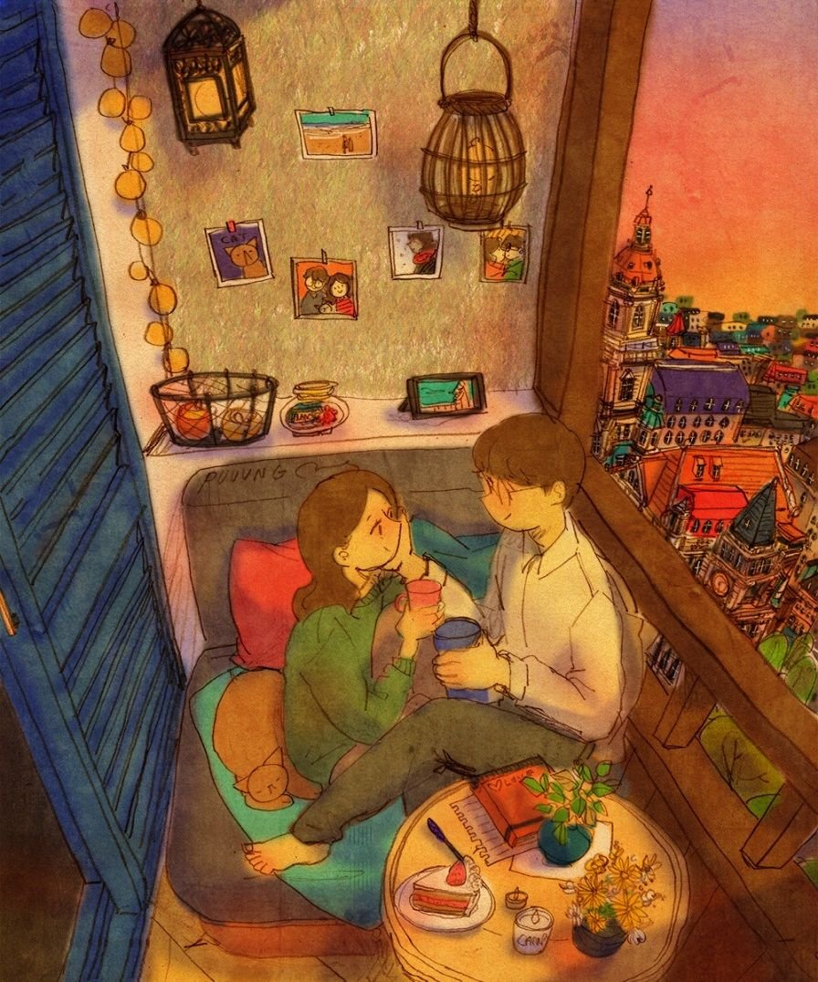 Иллюстрации корейской художницы Aeppol