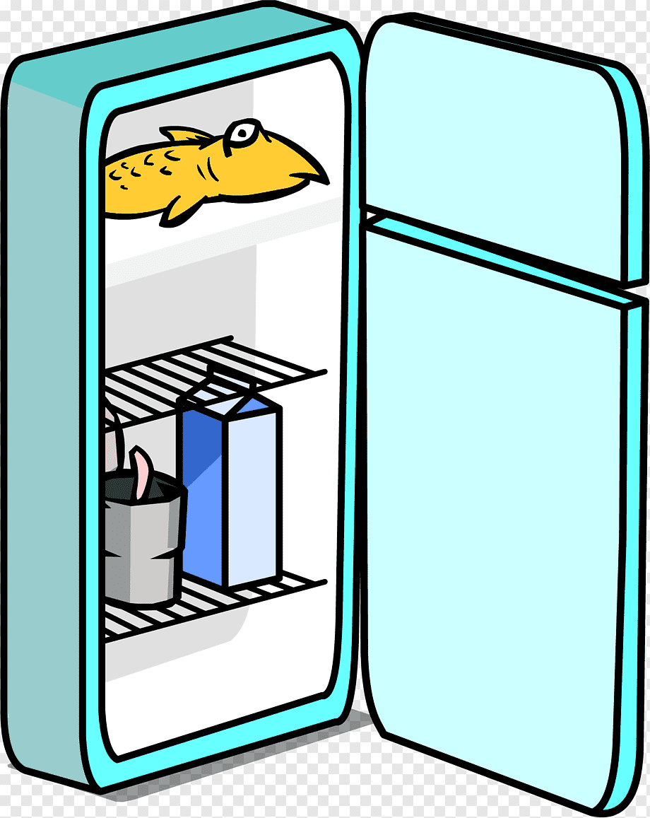 Холодильник с продуктами