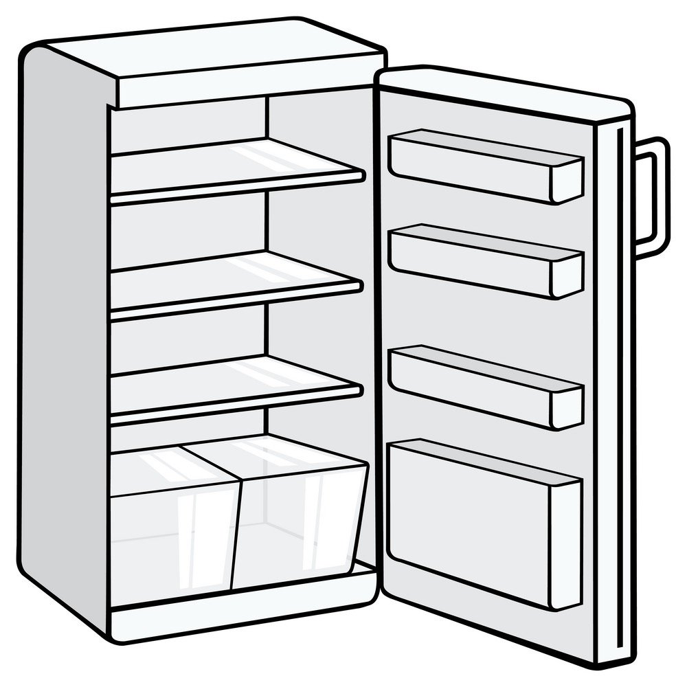 Смешной холодильник