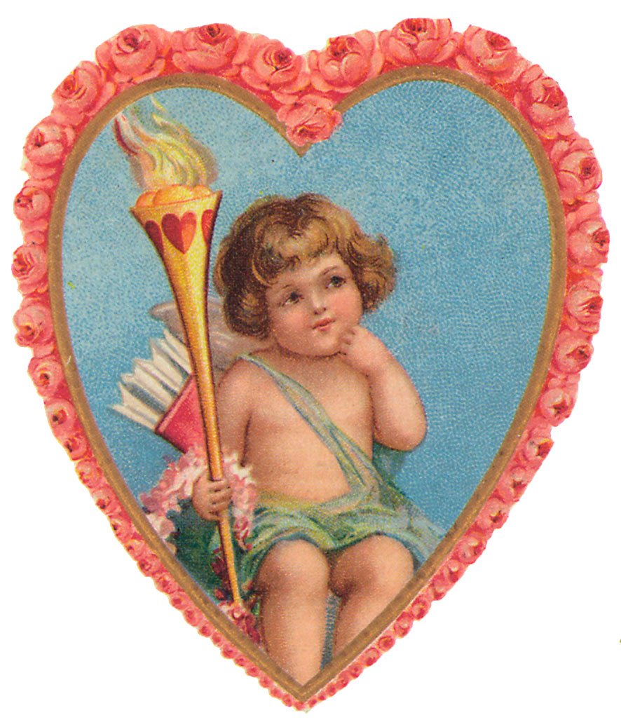 Ангелочек с сердечком