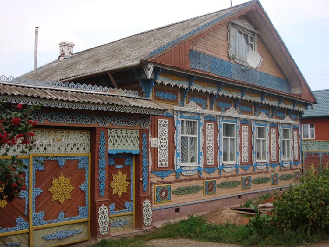 Изба сибирских татар