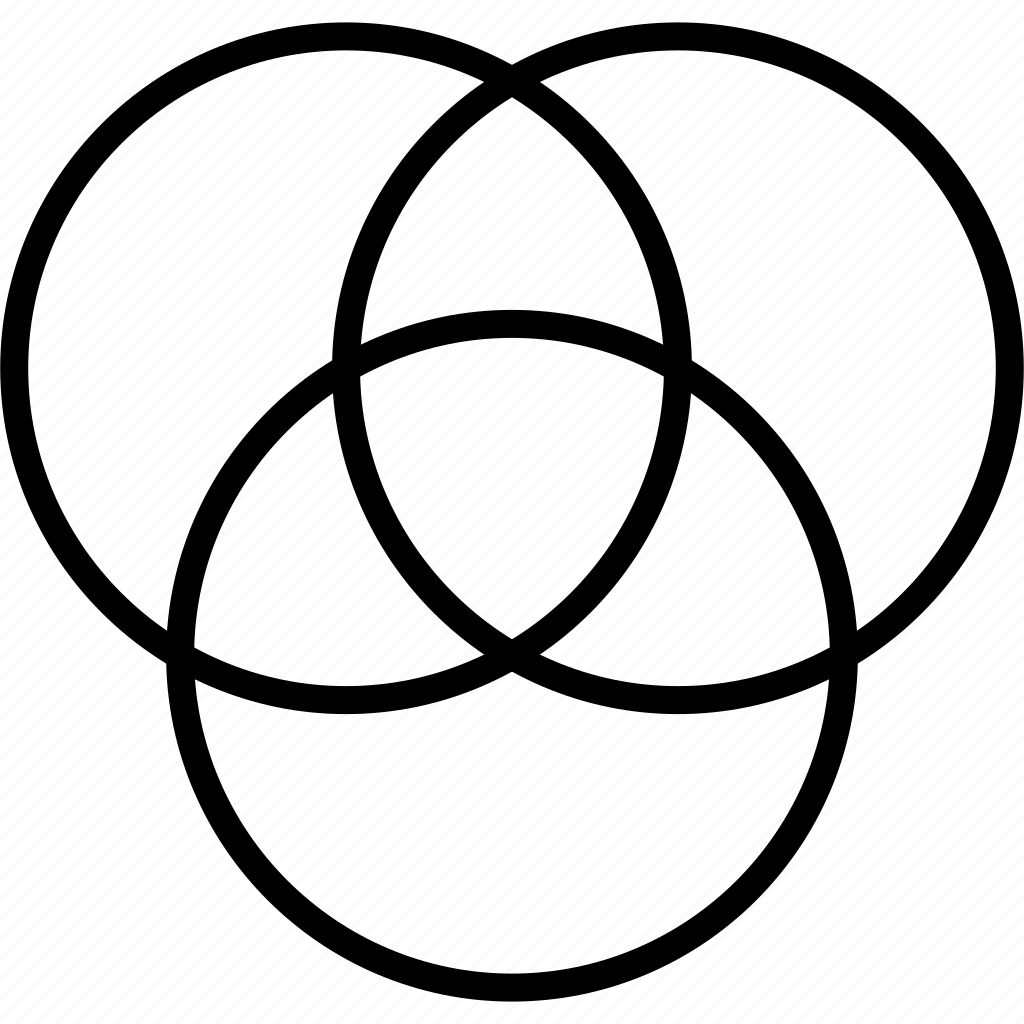 Символ из трех кругов