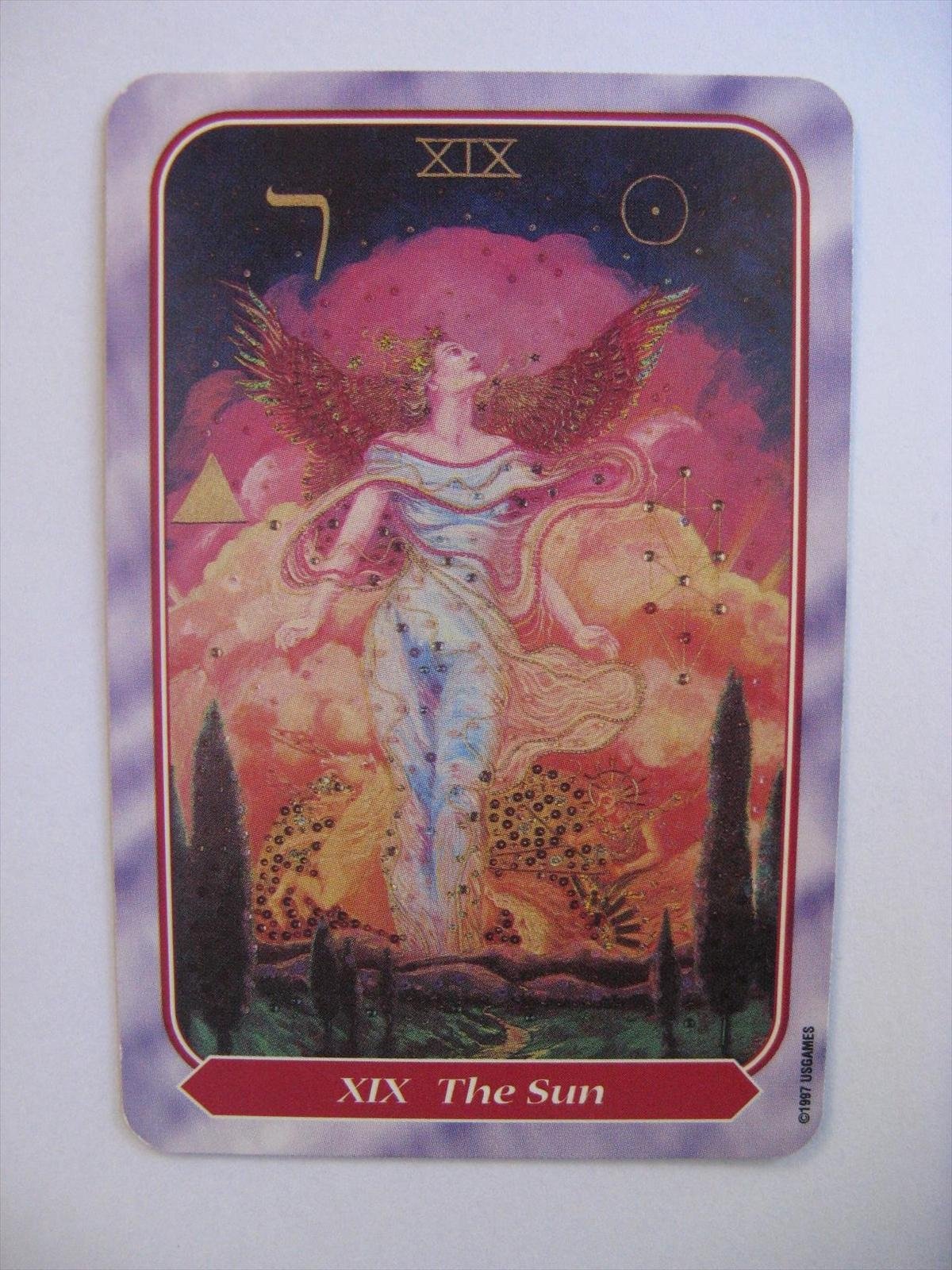 Аркан солнце Таро Уэйта