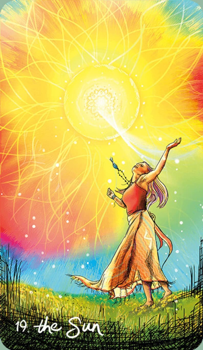 Аркан солнце Таро