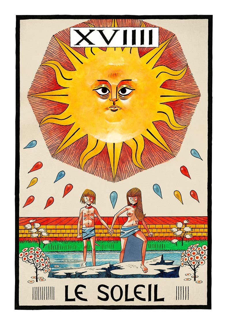 Карта Таро the Sun