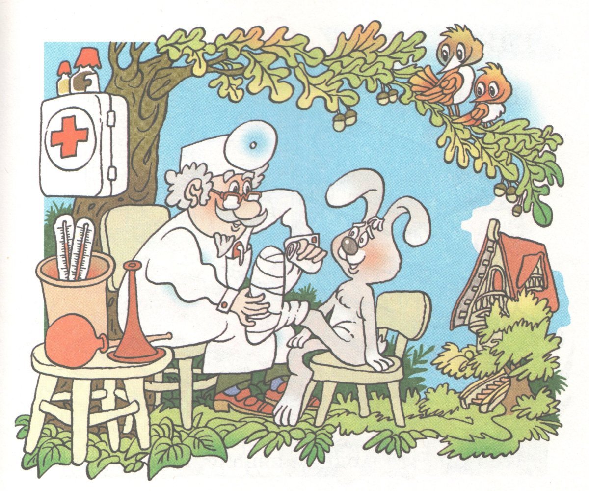 Герои сказки Айболит Чуковского