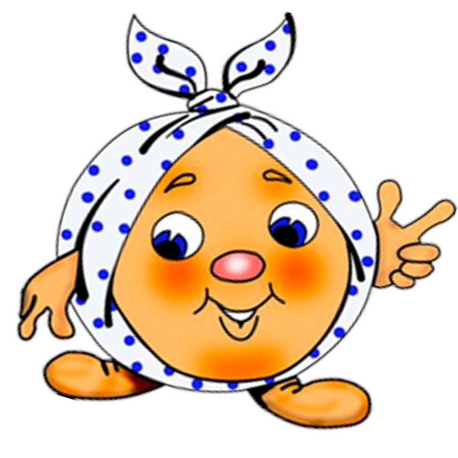 Маска Колобок для детей