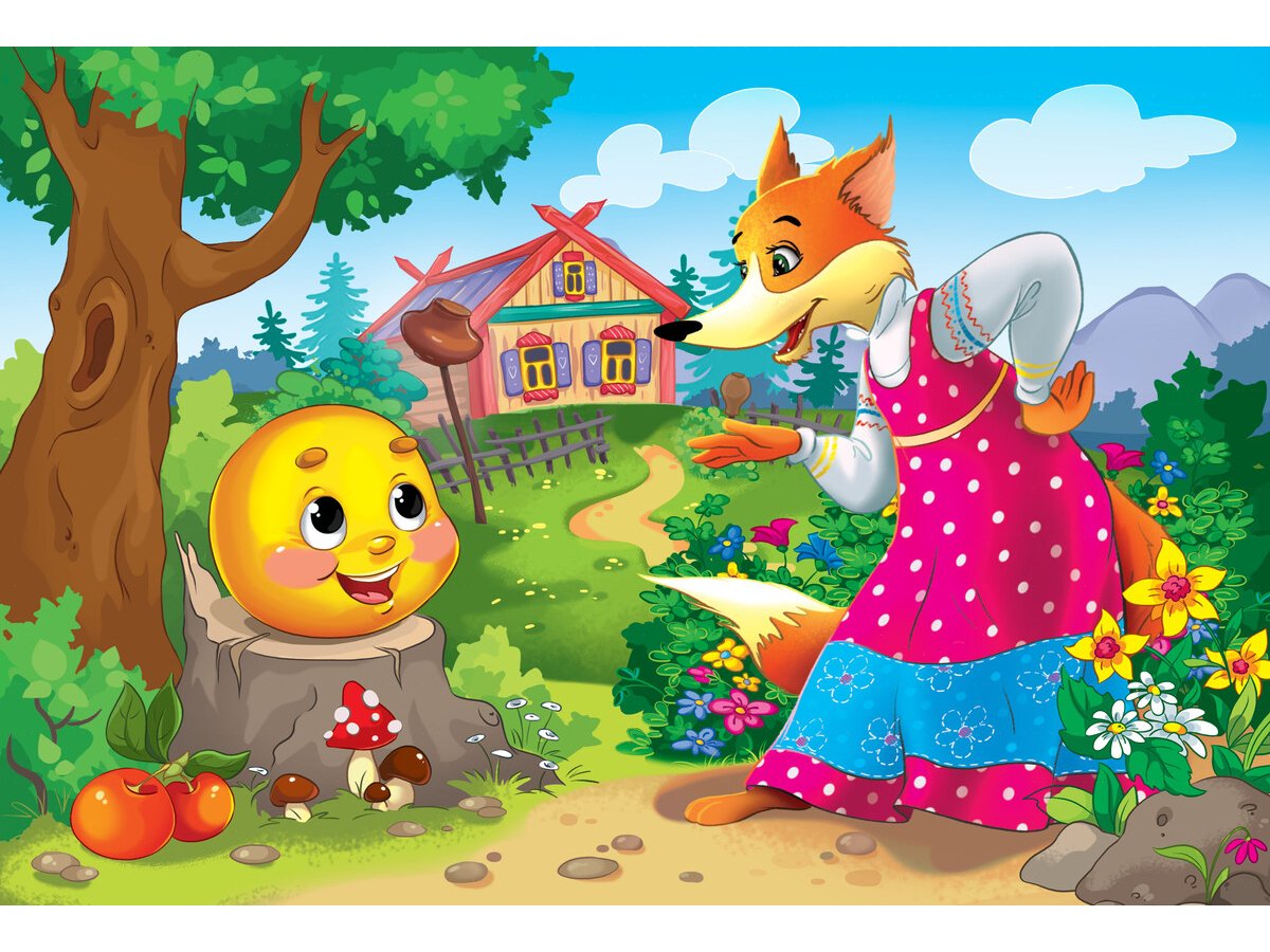 Колобок в платочке