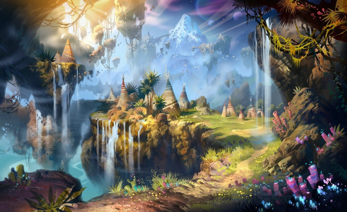 Сказочные Лесные пейзажи