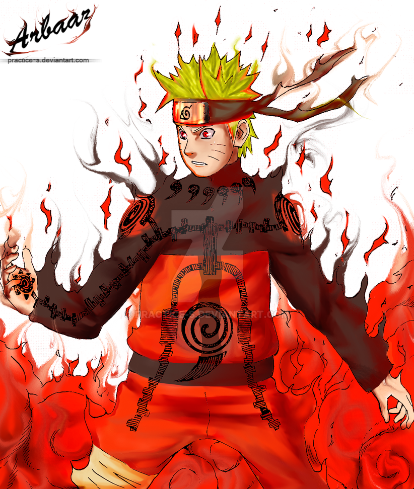 Наруто Узумаки печать