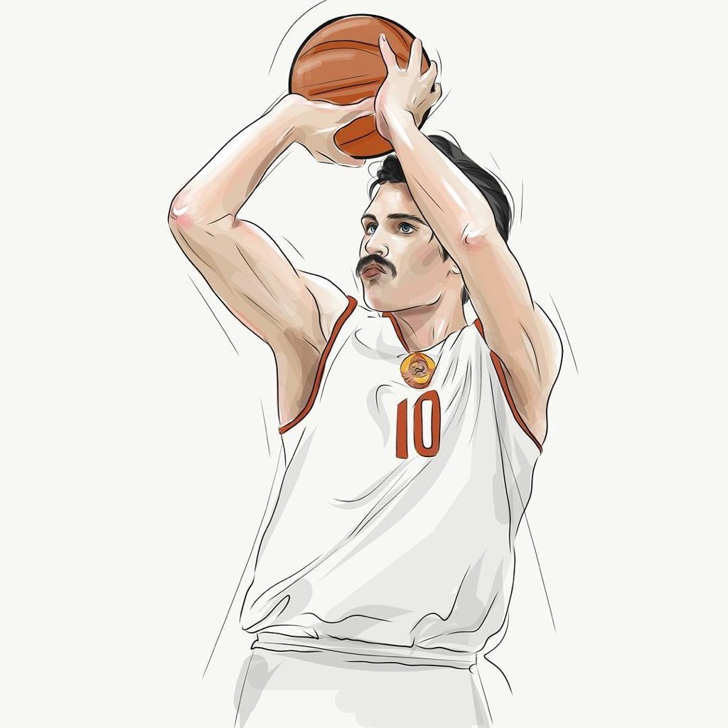 Баскетболист иллюстрация