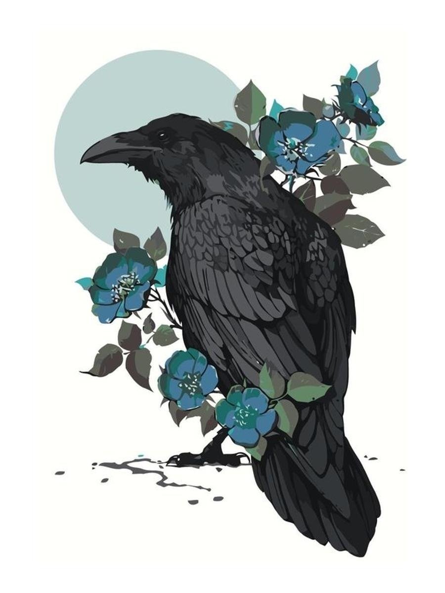 Ворон арт