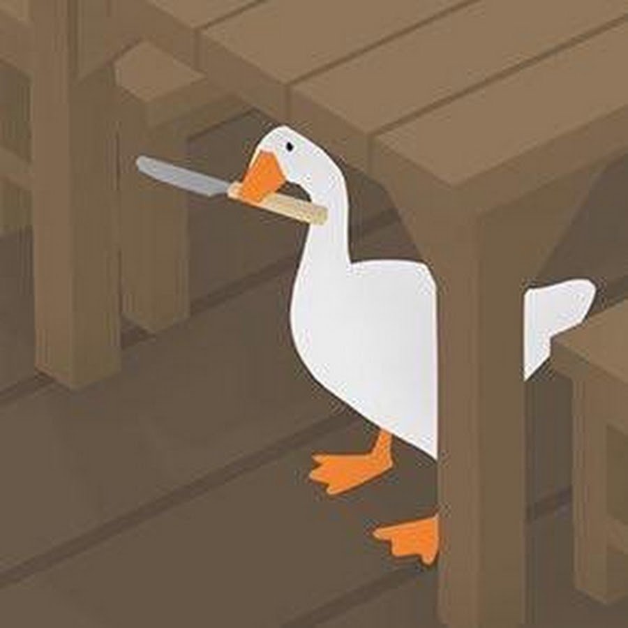 Пиксельные гуси