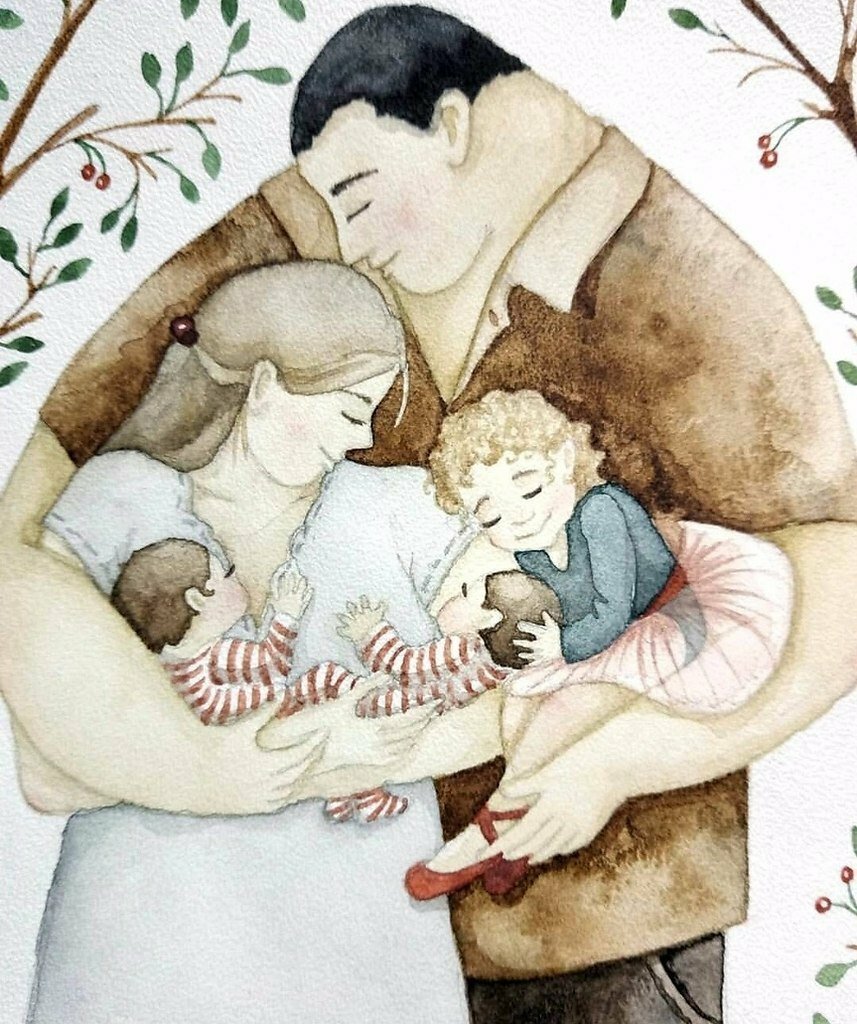 Семья иллюстрация