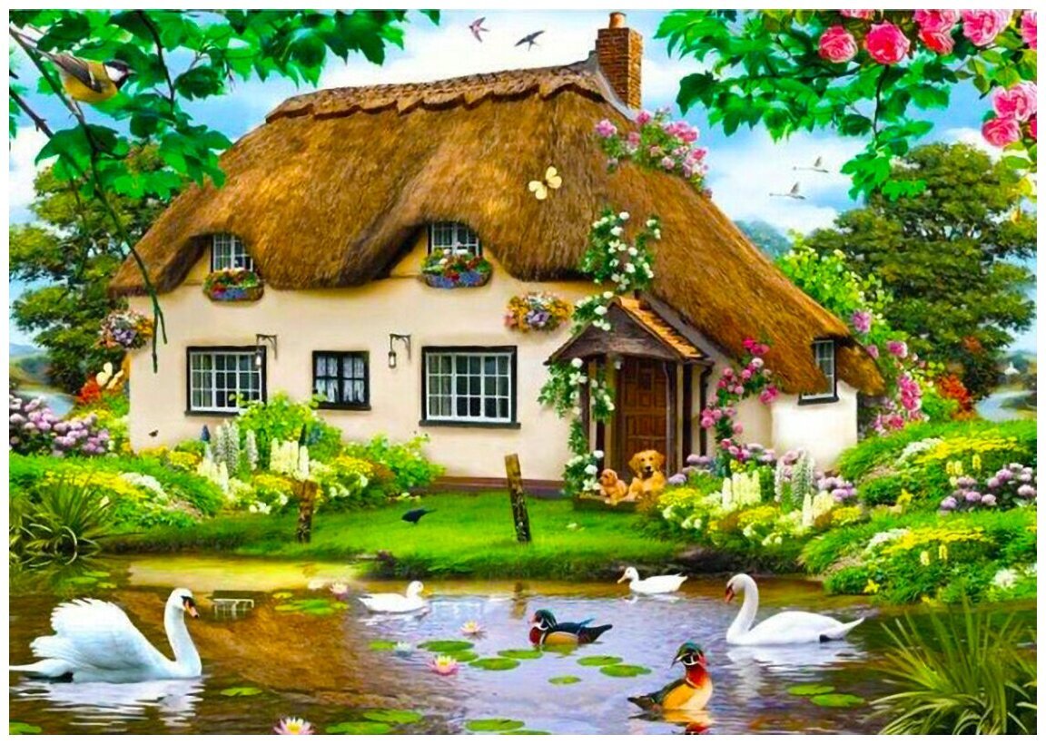 Деревенский домик