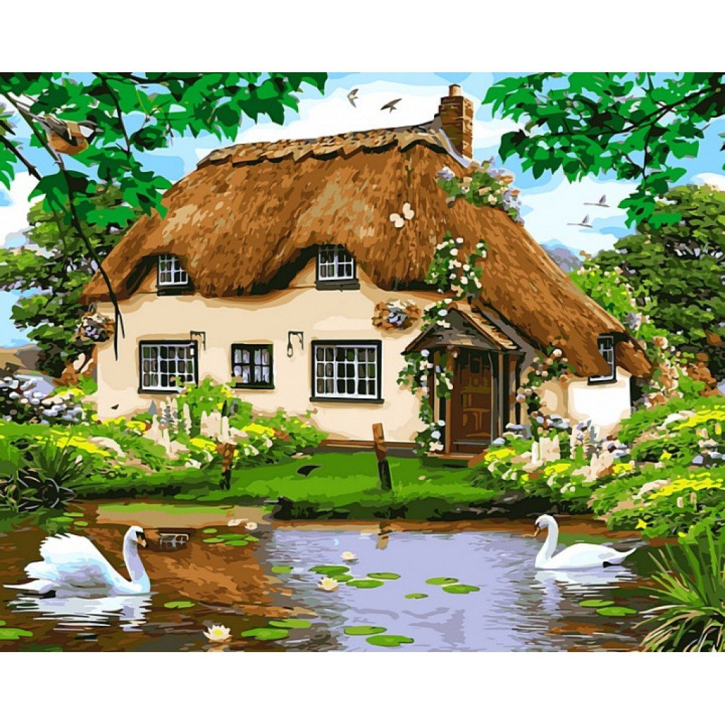 Деревенский домик