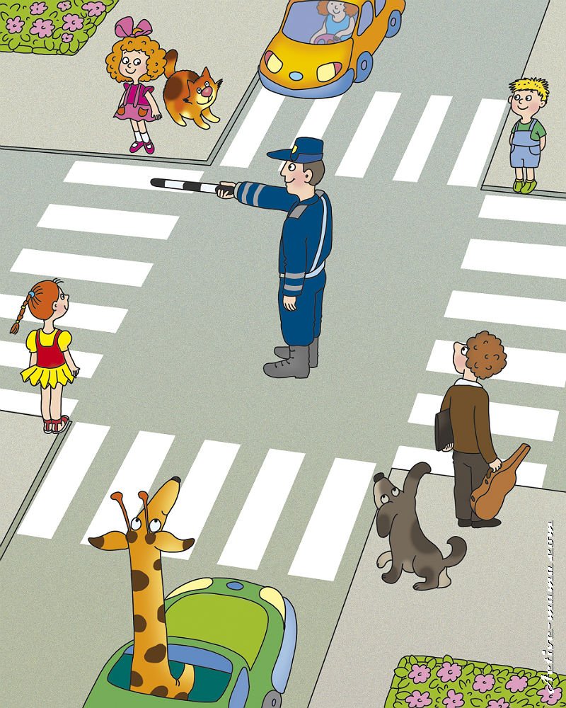 Регулировщик сигналы регулировщика