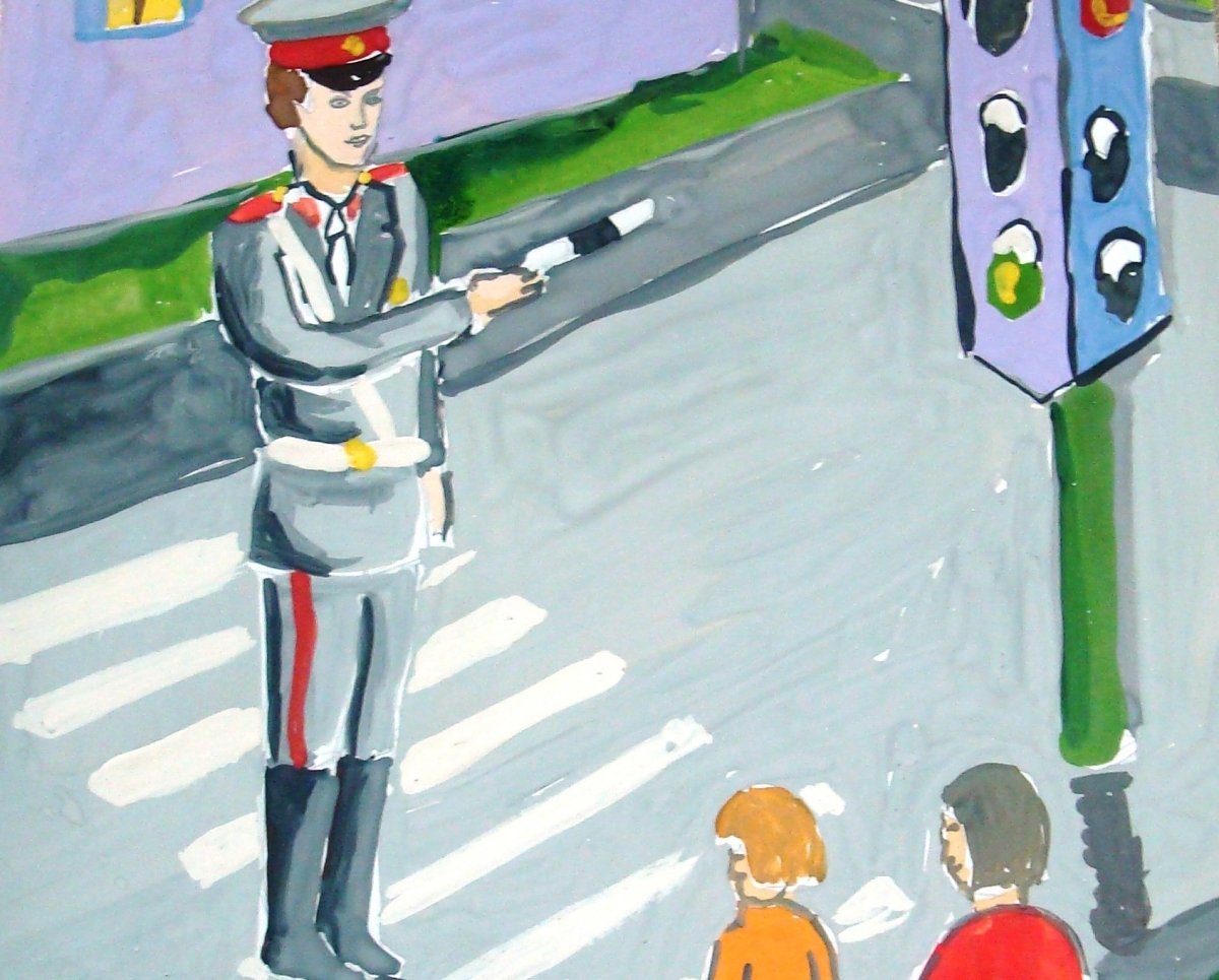 Рисунок ГИБДД