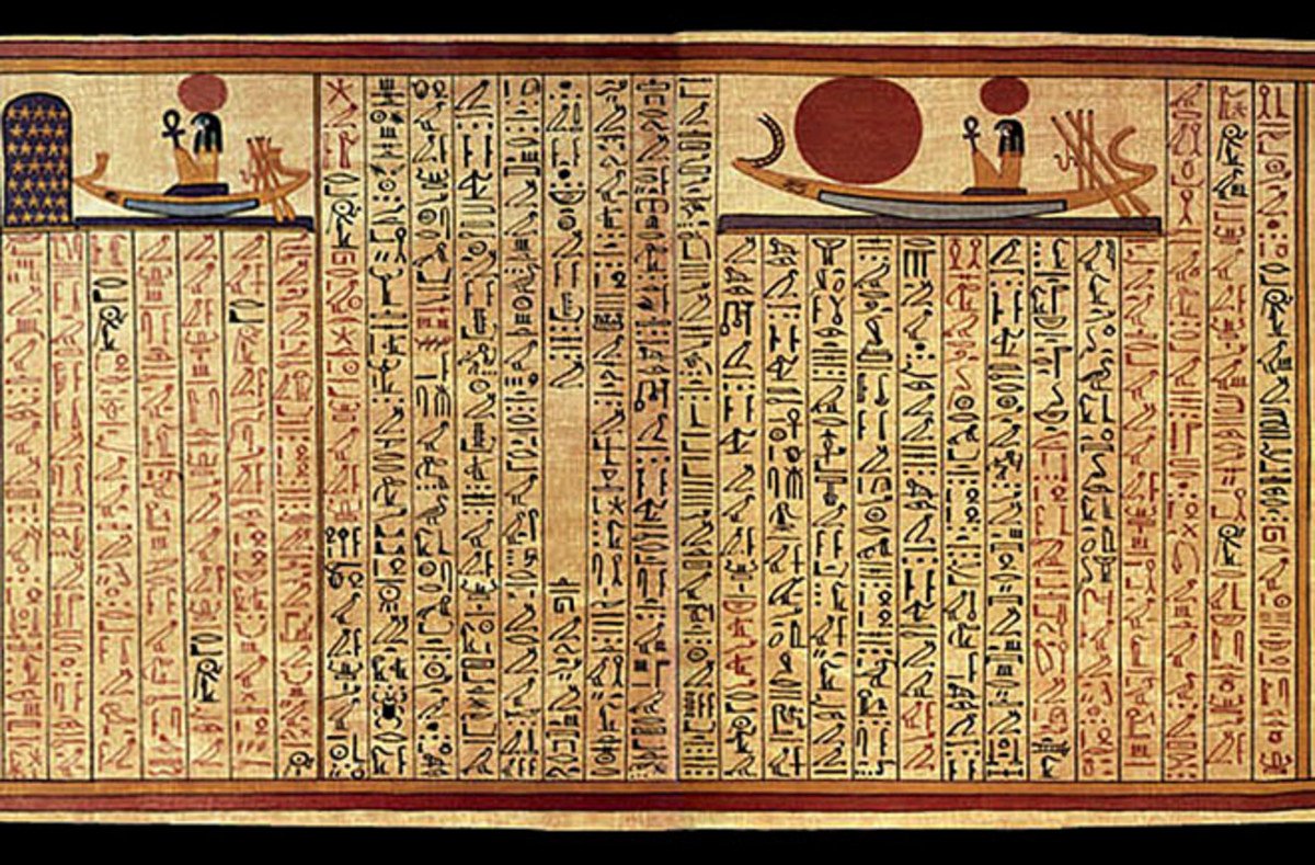Папирус бумага древний Египет