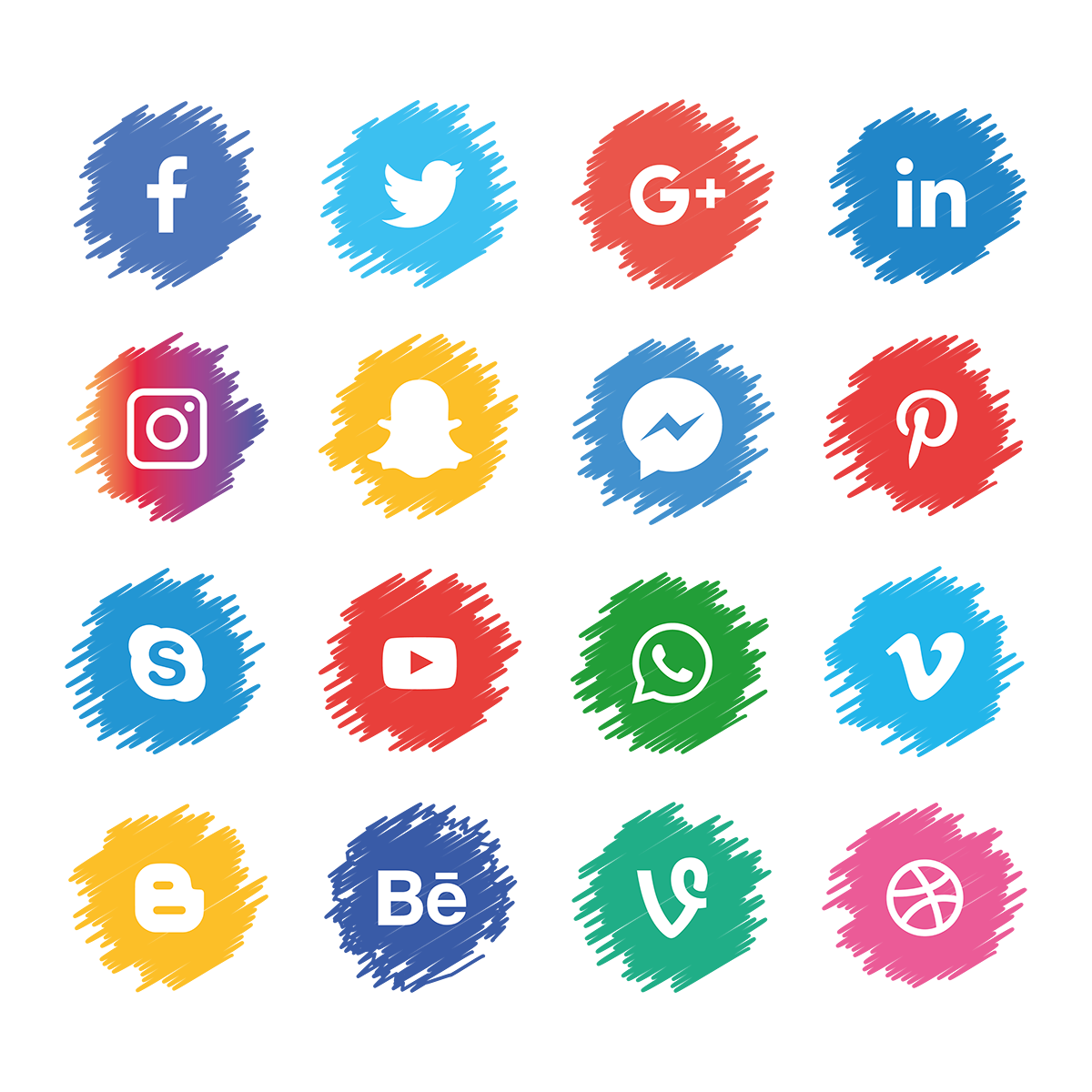 Значки мессенджеров