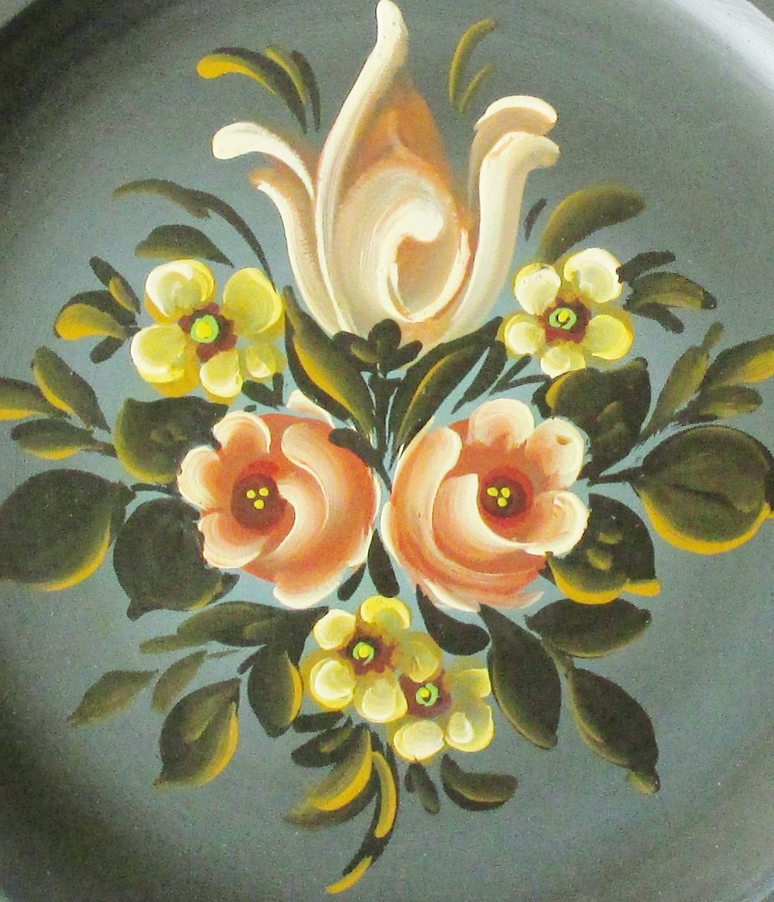 Урало Сибирская роспись Туесок берестяной