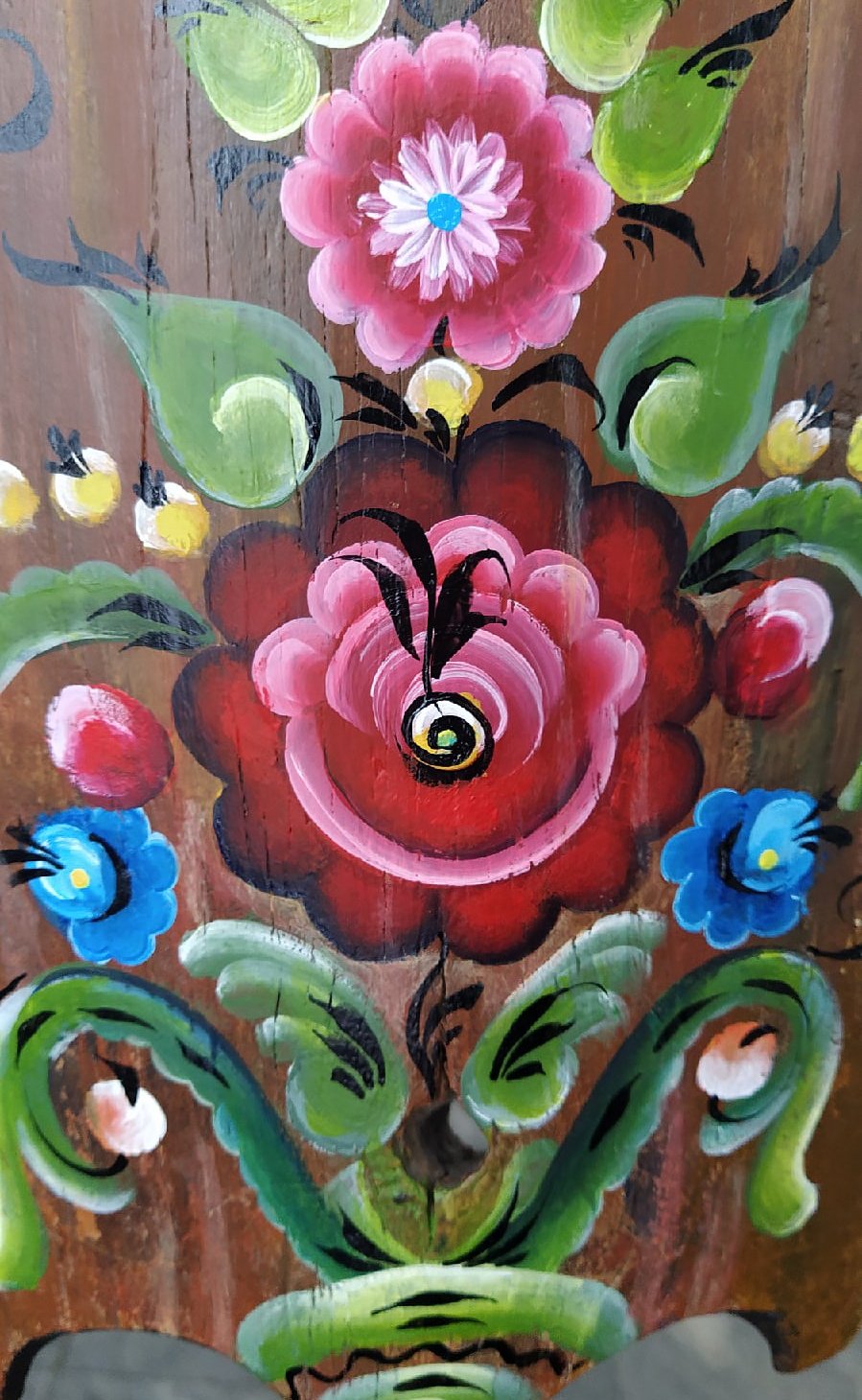 Урало-Сибирская роспись элементы