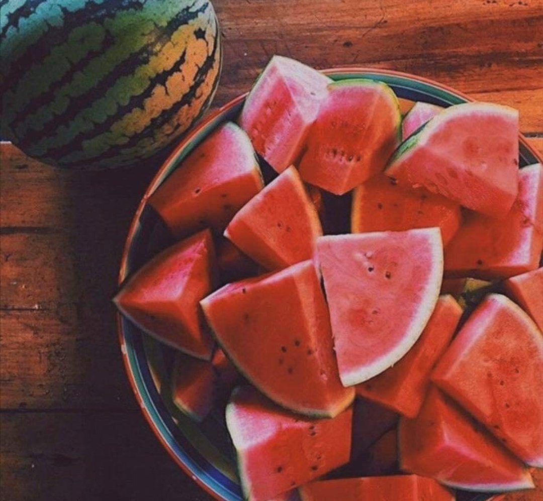 Фотосессия с арбузом