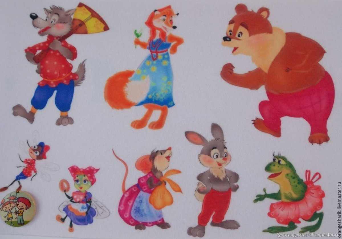 Теремок сказка герои сказки