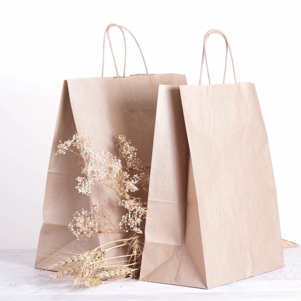 Крафт пакет бумажный