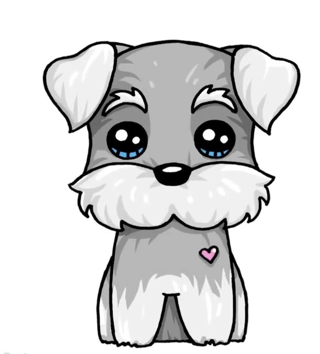 Собачки для срисовки