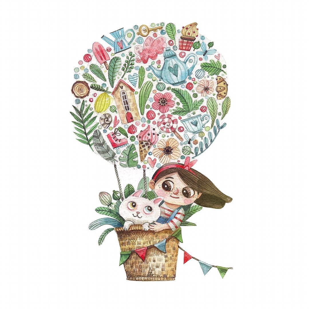 Тоня Ткач акварель