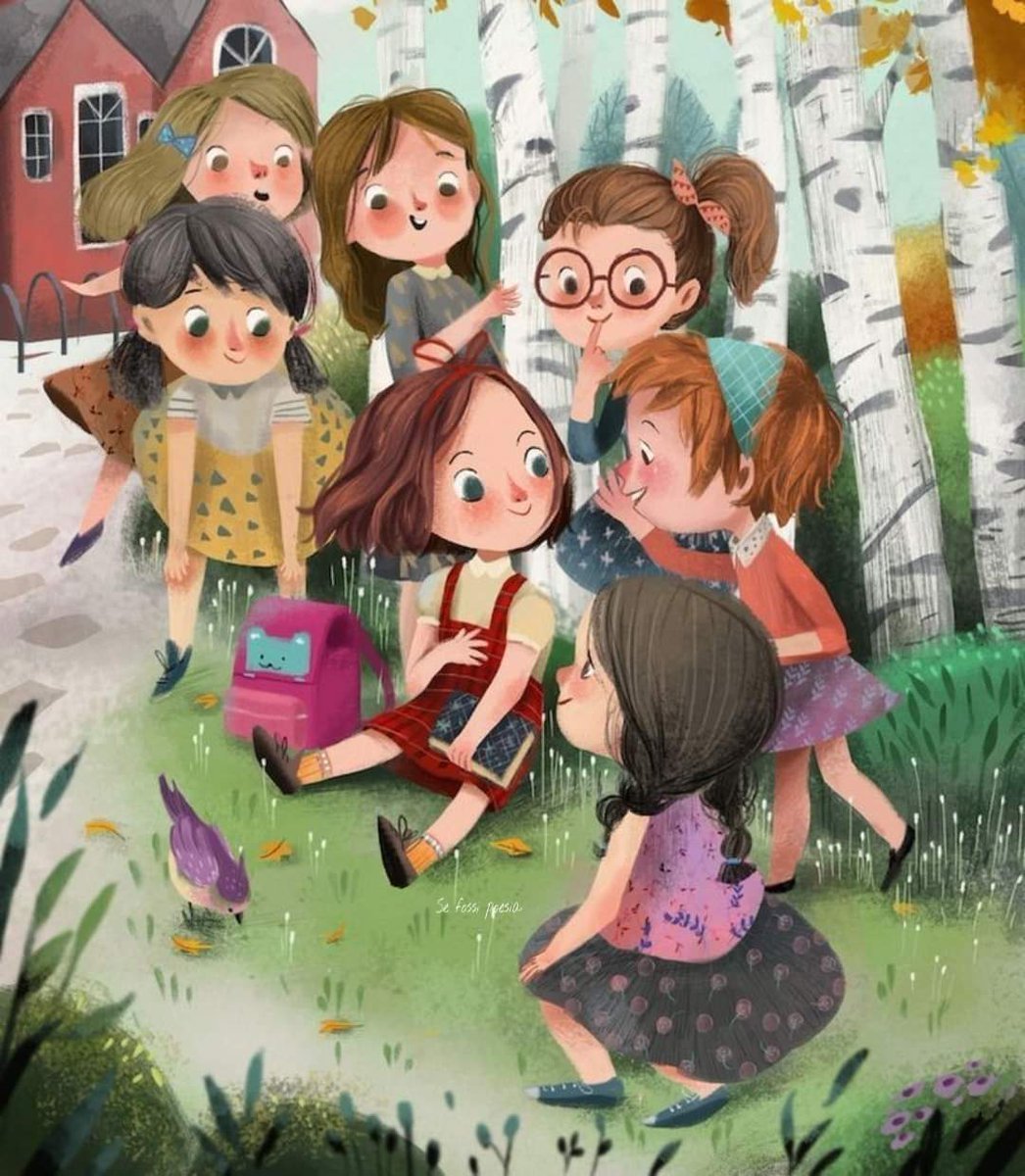 Современные детские иллюстрации