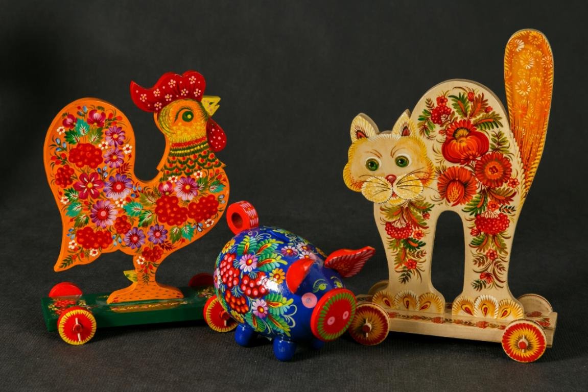 Новоторжская глиняная игрушка