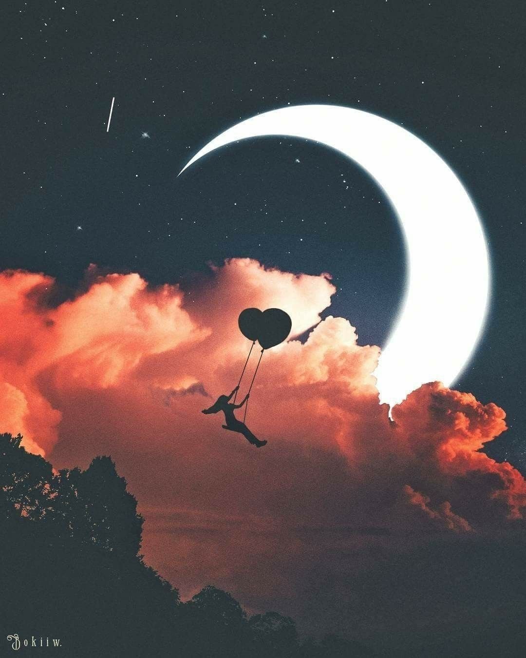 Бабочка Луна