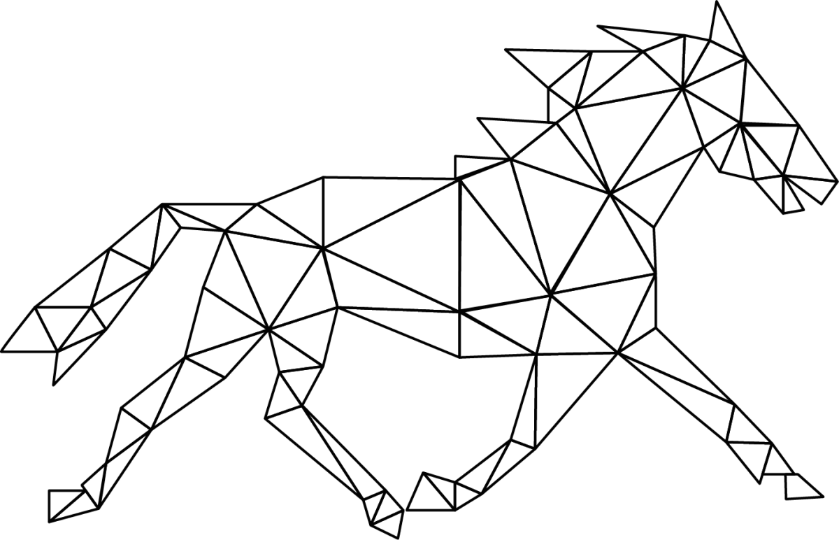 Животные из геометрических фигур