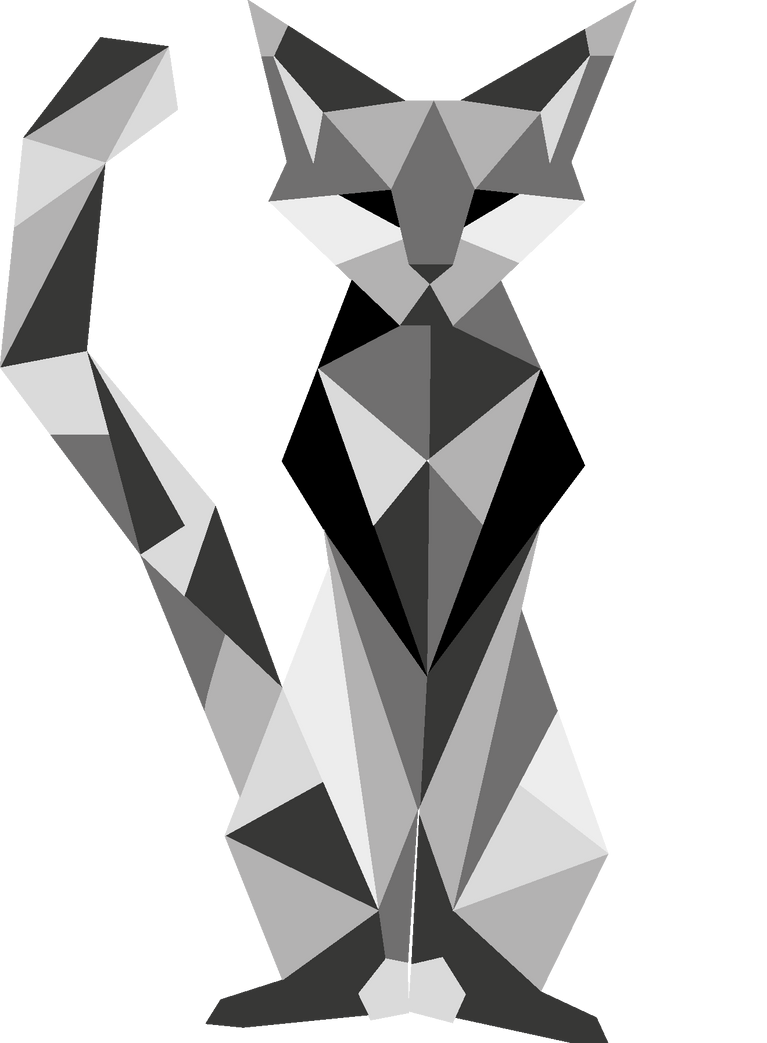 Животные из геометрических фигур