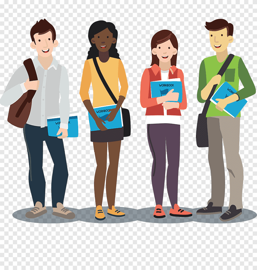 Студент мультяшный