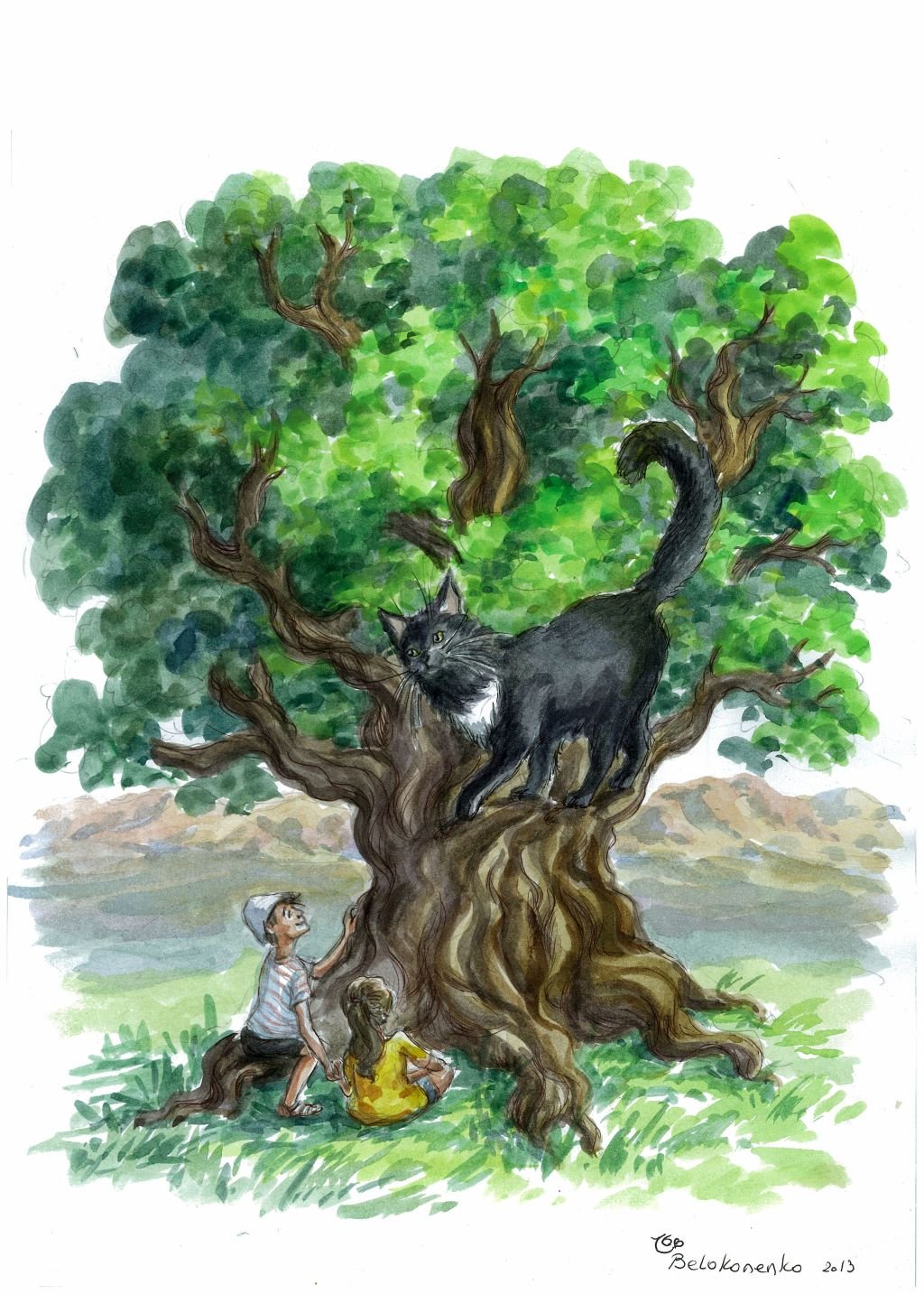 Морье дуб зеленый