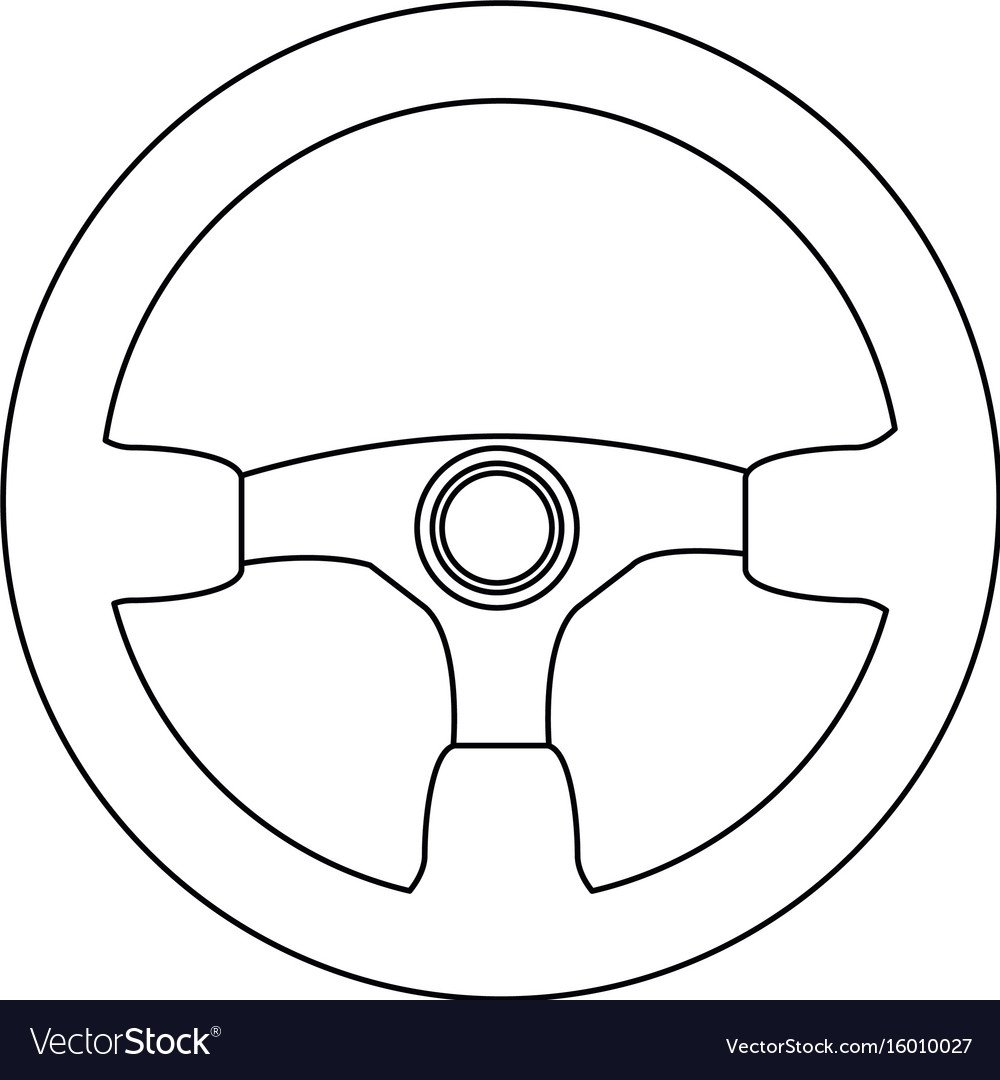 Чертеж руля Мерседес
