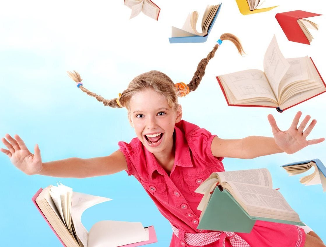 Дети радуются учебе