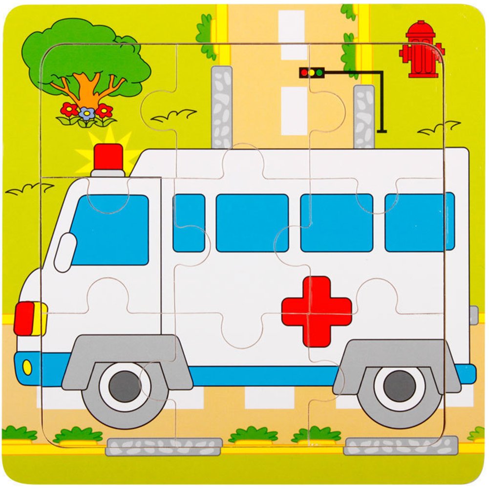 Транспорт пазлы для детей