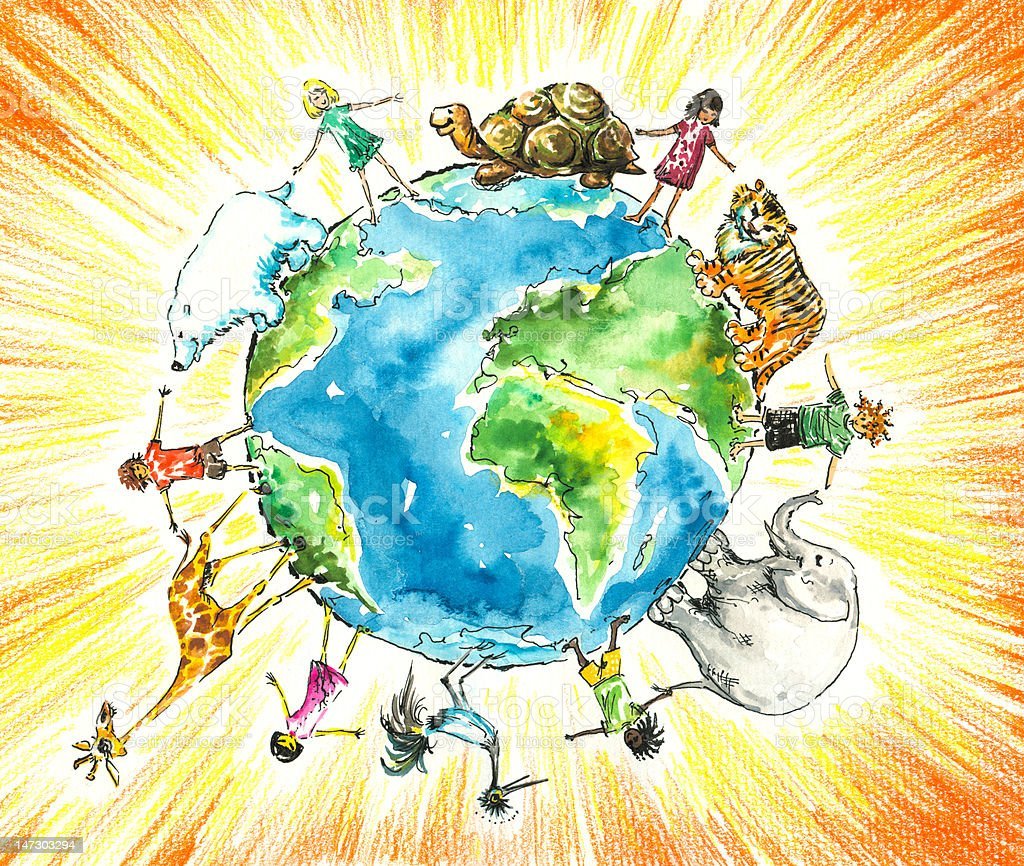 Земля наш общий дом картинки