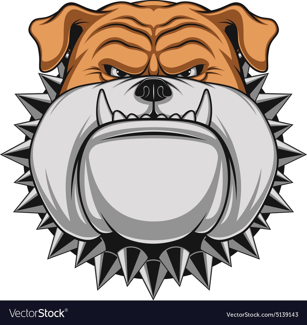 Злая собака мультяшная