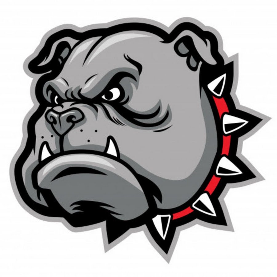 Бульдог Маскот лого